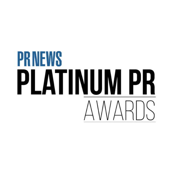 PRNEWS Platinum PR Awards logo